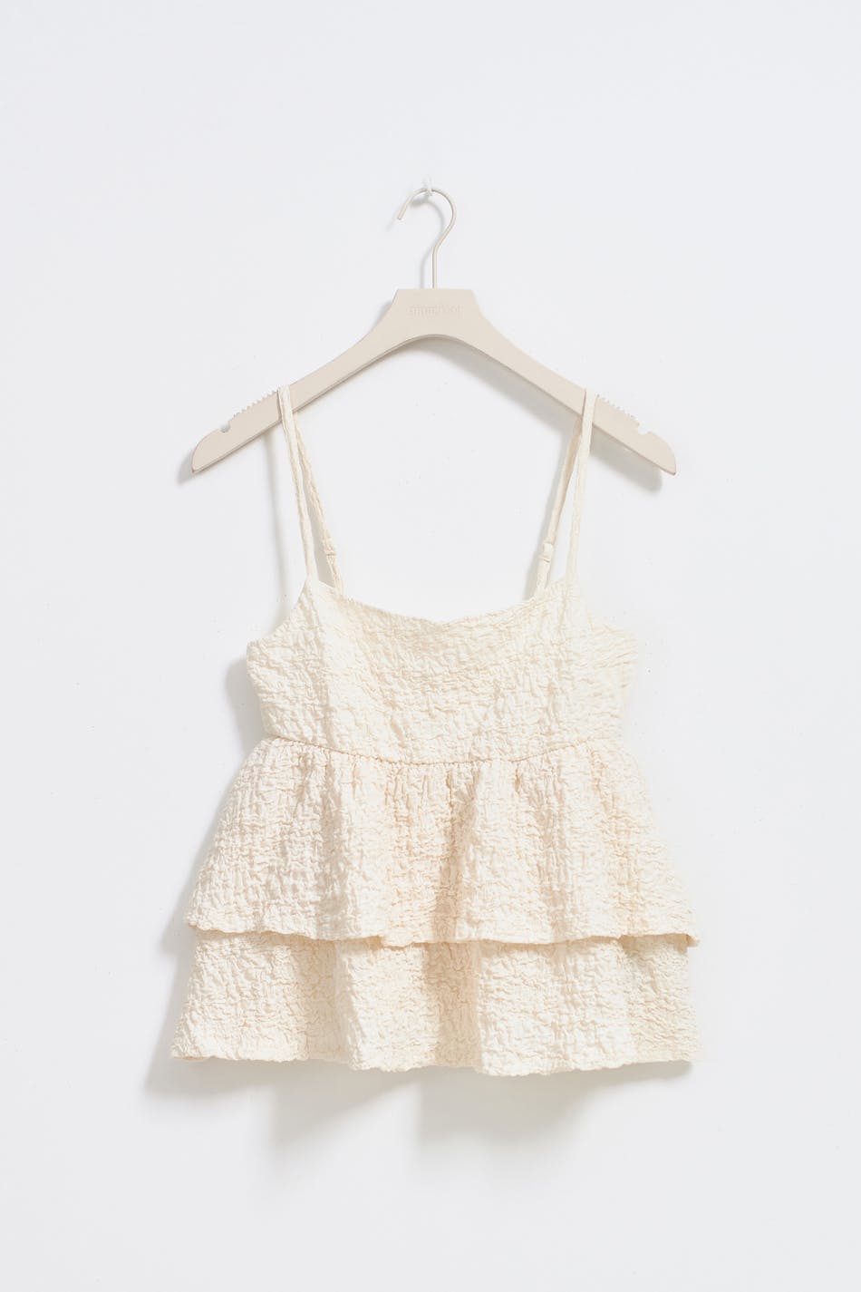 Frill singlet - Egret