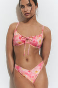 Bikini wire bra - Ditsy flower