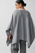 Knitted poncho