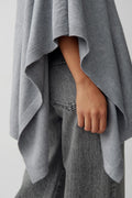 Knitted poncho