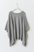 Knitted poncho