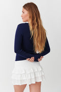 Mini frill skirt - Rose ditsy