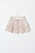 Mini frill skirt - Rose ditsy