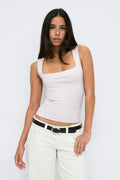 Square neck tank top - Afterglow