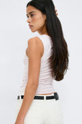 Square neck tank top - Afterglow