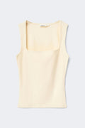 Square neck tank top - Afterglow