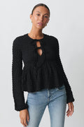 Boho top - Blanc cassé