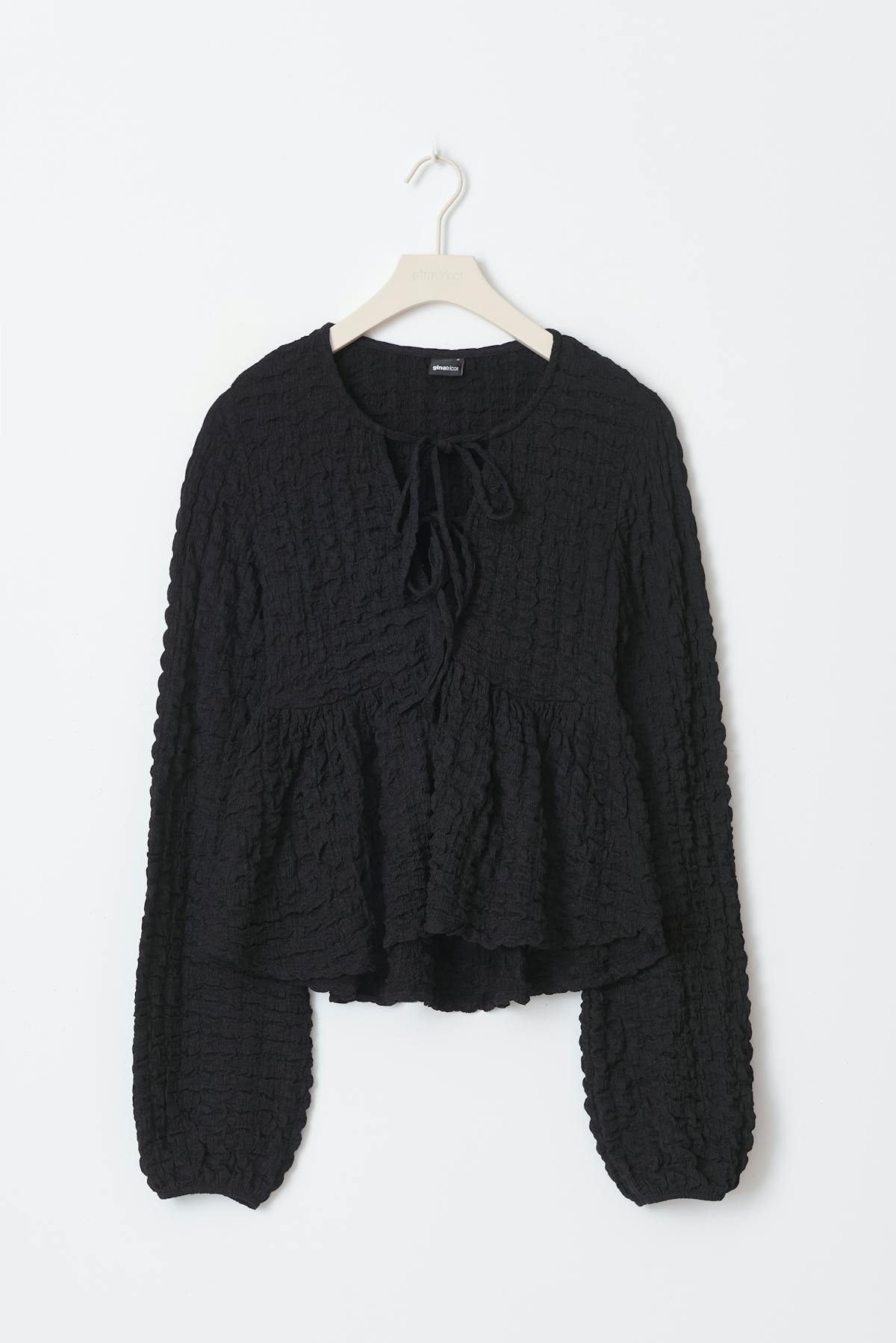 Boho top - Noir