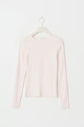 Basic long sleeve top - Grey melange
