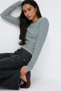 Basic long sleeve top - Shrinking violet