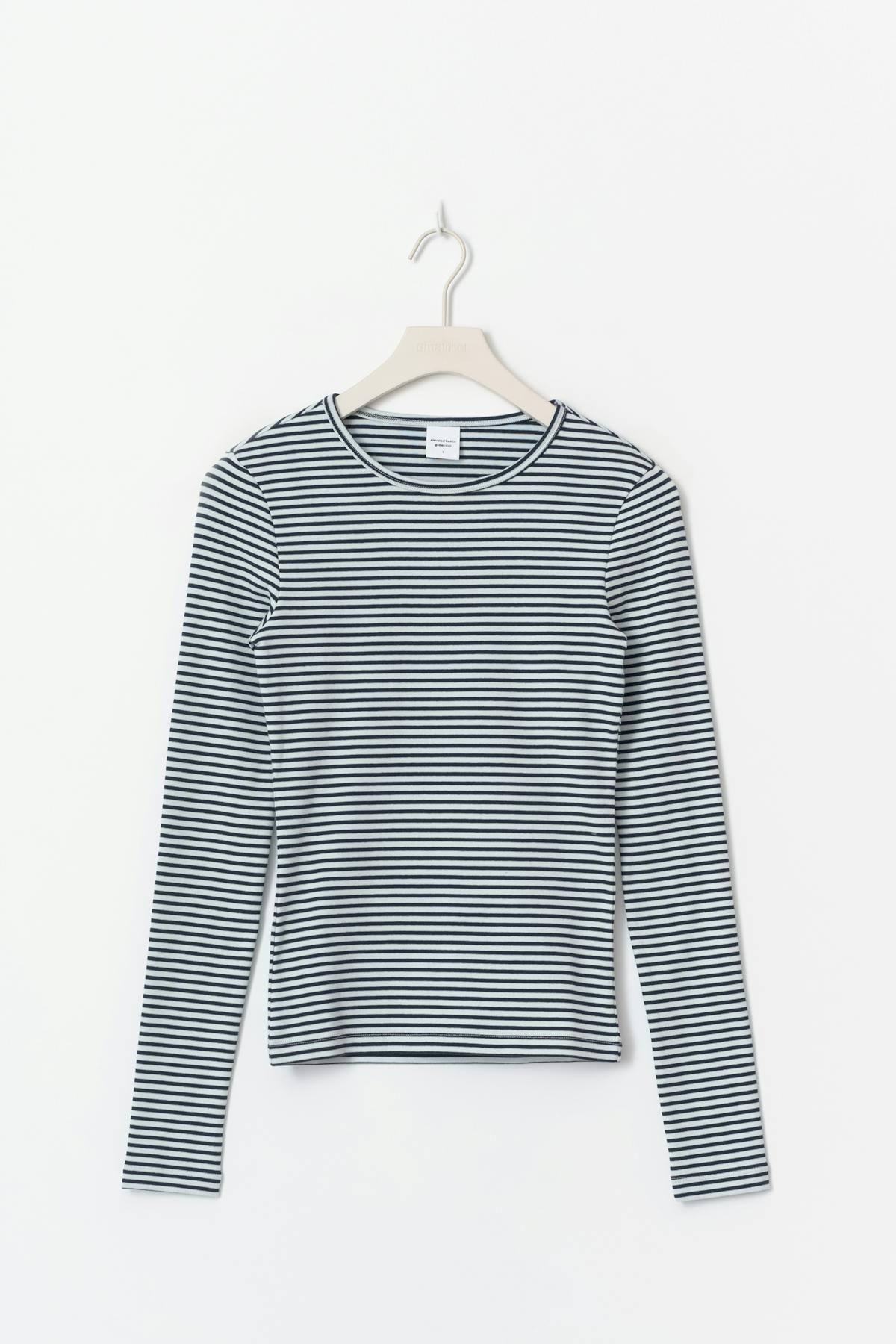 Basic long sleeve top - Shrinking violet