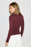 Tight fit long sleeve top - Afterglow
