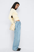 Tight fit long sleeve top - Afterglow