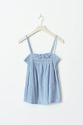 Structure smock singlet - Rose smoke