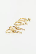2-pack earrings - Doré