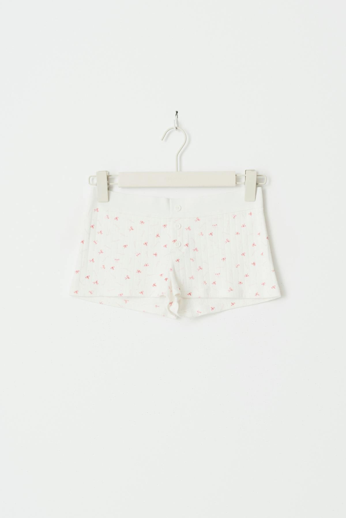 y low waist pj shorts - Creamgarden aop