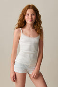 y low waist pj shorts - Rose clair