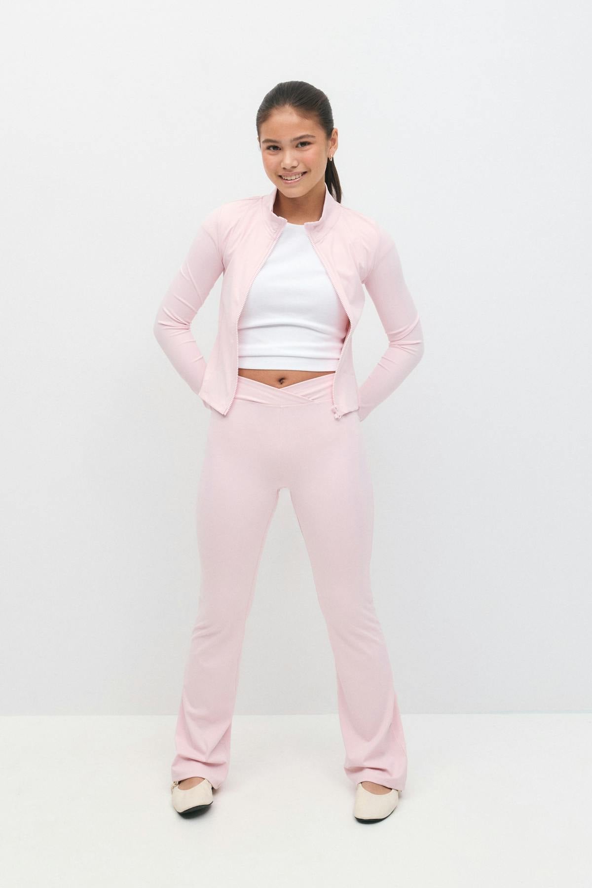 y sporty yoga leggings - Rose