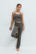 y sporty yoga leggings - Gris anthracite
