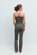 y sporty yoga leggings - Gris anthracite