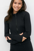 sporty jacket - Noir