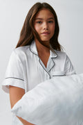 Satin set - Blanc
