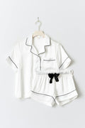 Satin set - Blanc