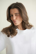 Oversized tee - Blanc cassé