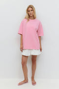 Oversized tee - Blanc