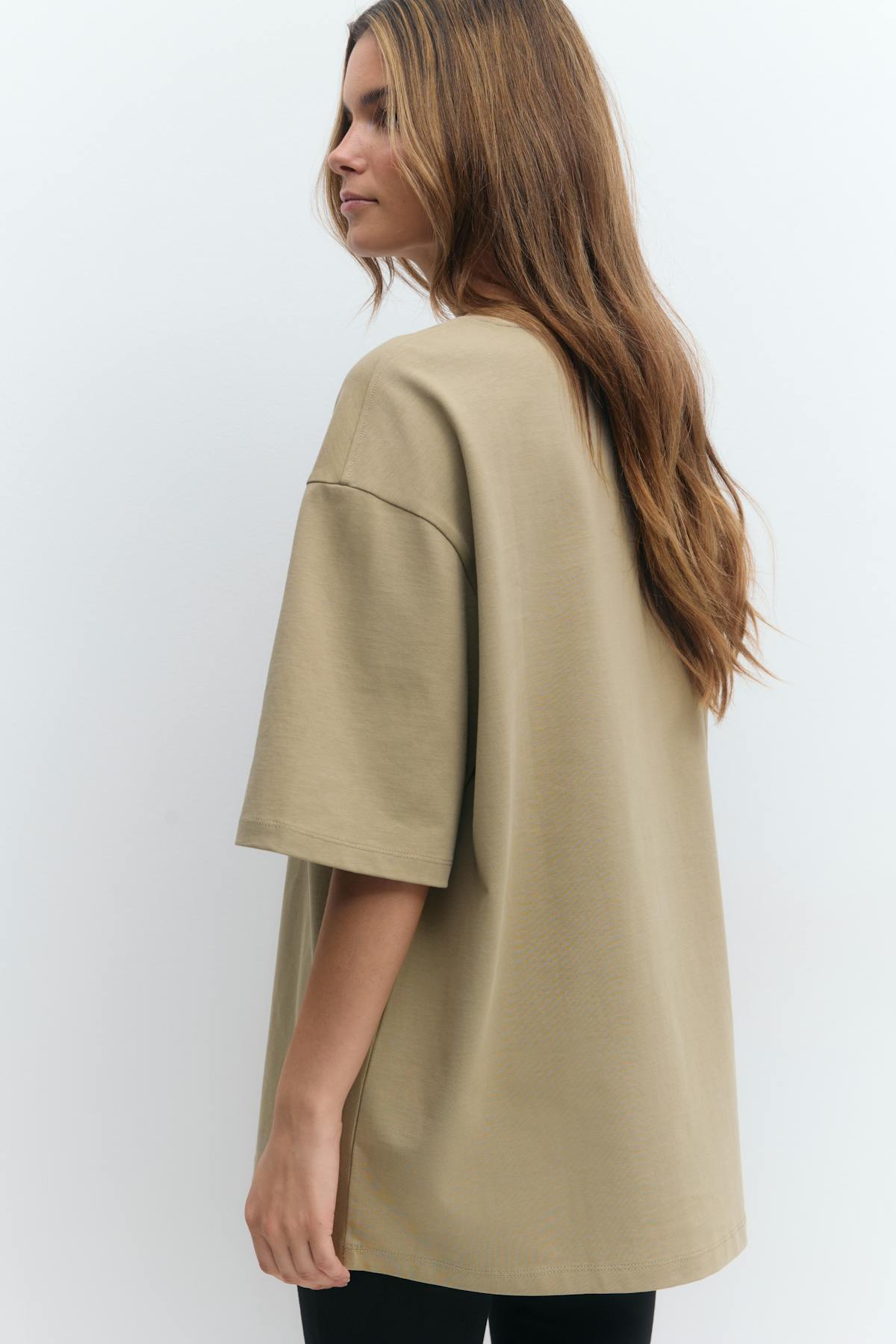 Oversized tee - Blanc