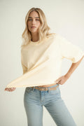 Oversized tee - Moss gray
