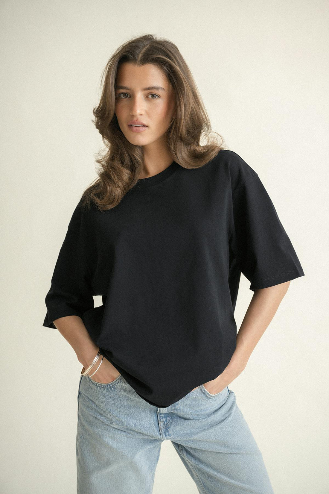 Oversized tee - Noir