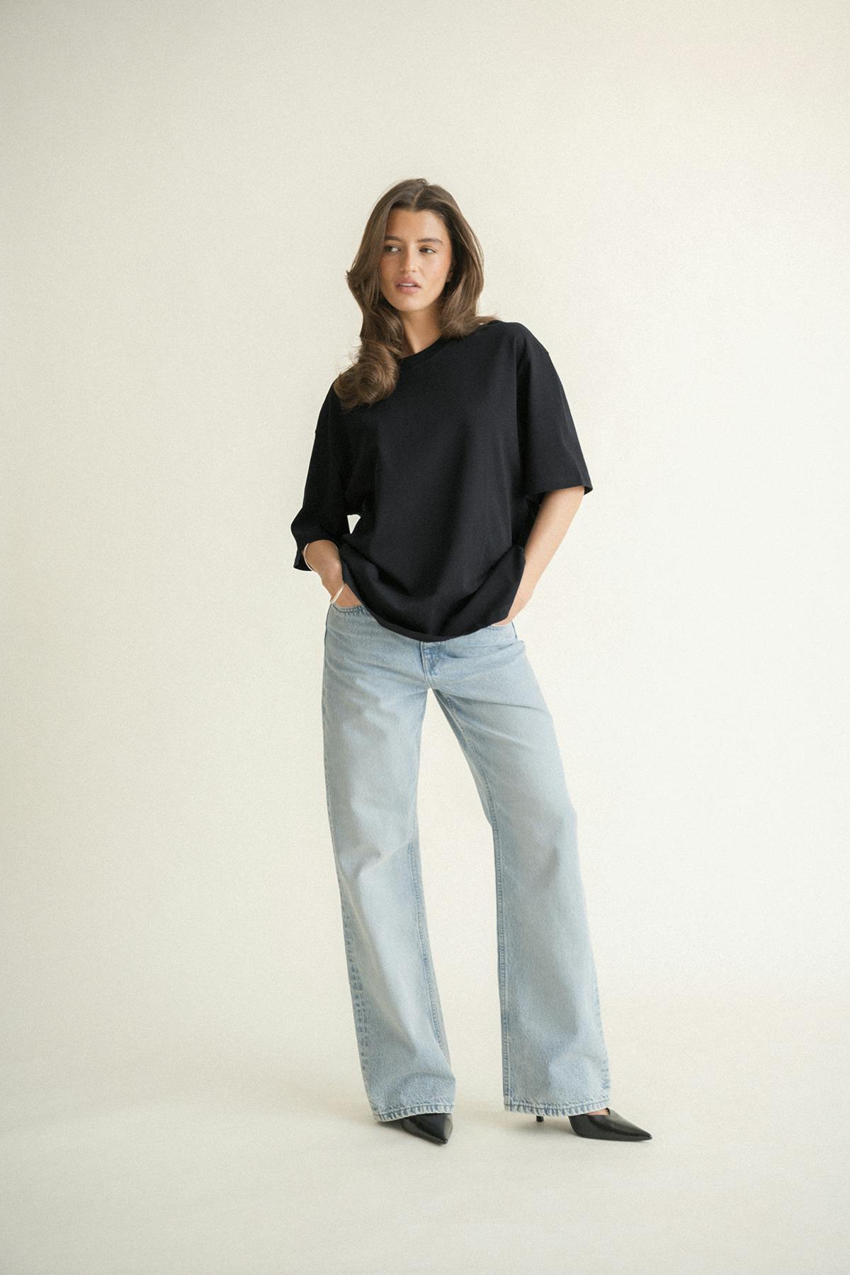 Oversized tee - Noir