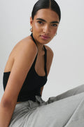 Halterneck vest - Noir