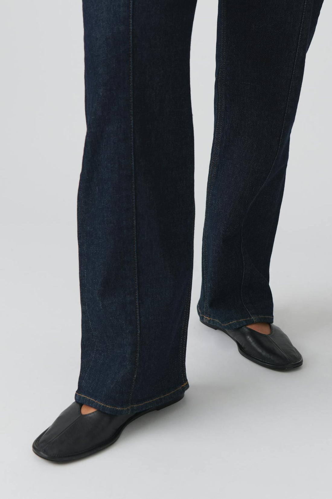 Front seam jeans - Rinse