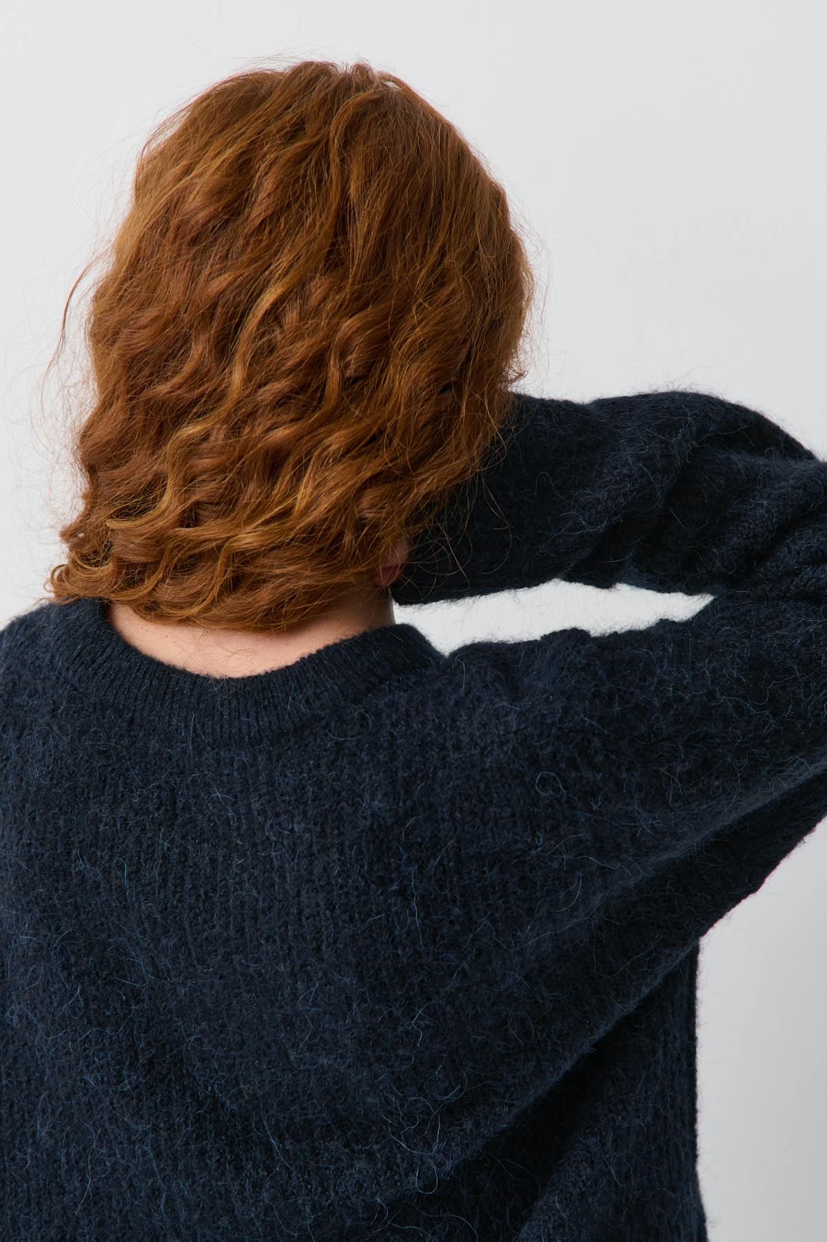 Y bow cardigan - Navy blazer