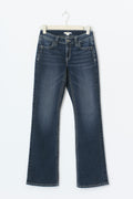 Sparkle low flare jeans - Vintage blue