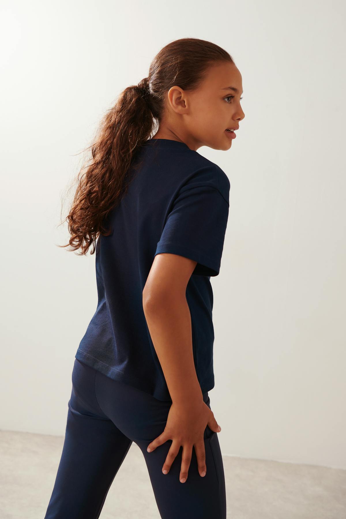 Y chunky basic tee - Navy blazer