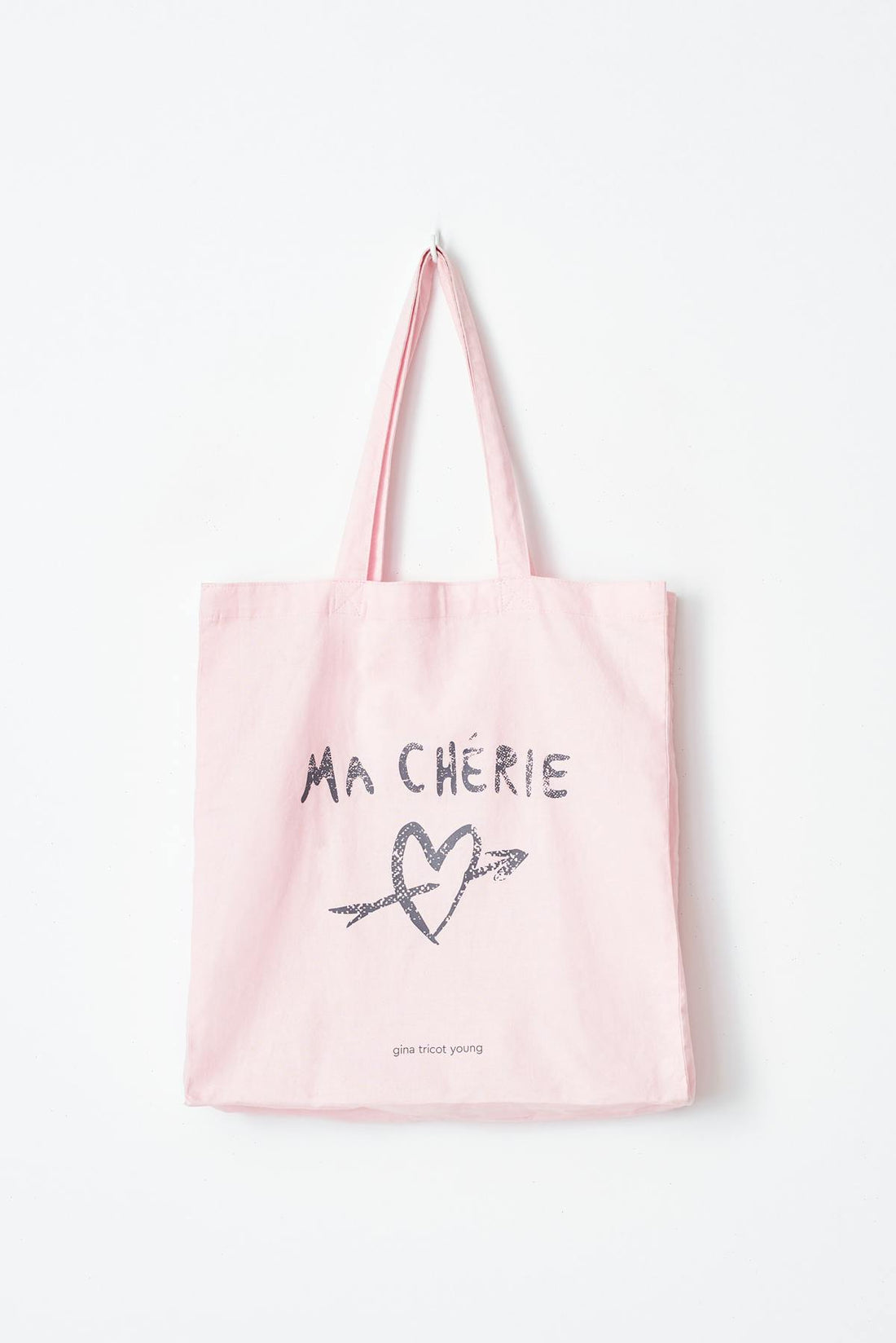 Young tote bag - Rose clair