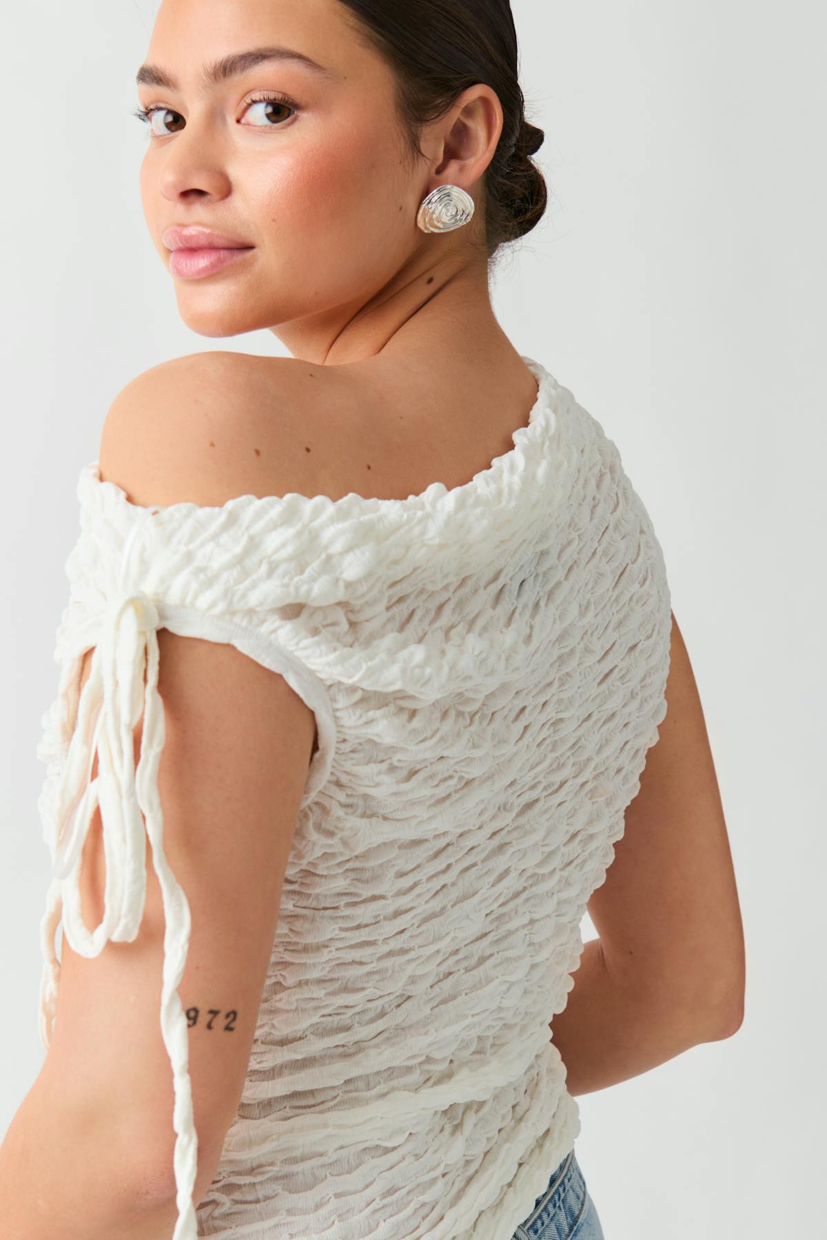 Structure asymmetric top - Blanc cassé