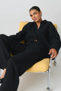 Linen blend shirt - Blanc