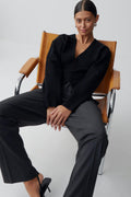 Shaped knitted cardigan - Gardenia