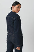 Tailored denim jacket - Rinse