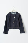 Tailored denim jacket - Rinse