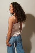 Tie singlet - Pale lilac