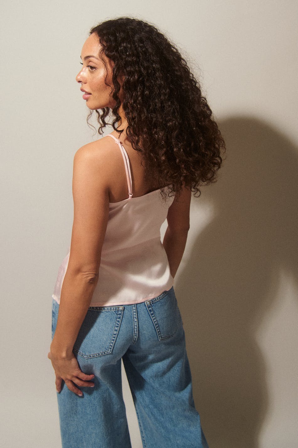 Tie singlet - Pale lilac