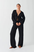 Structure trousers - Noir