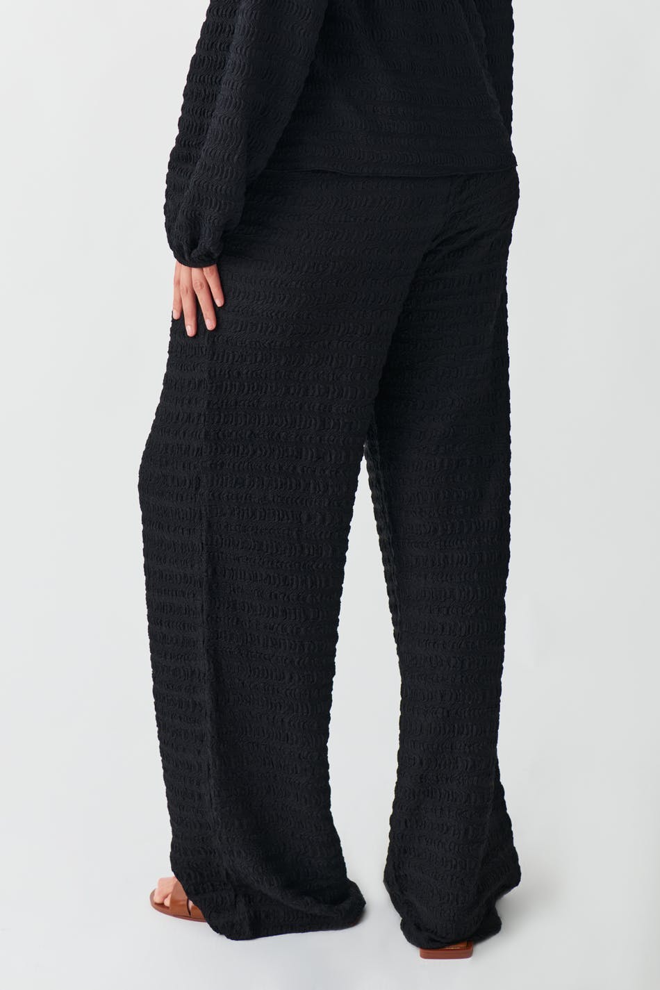 Structure trousers - Noir