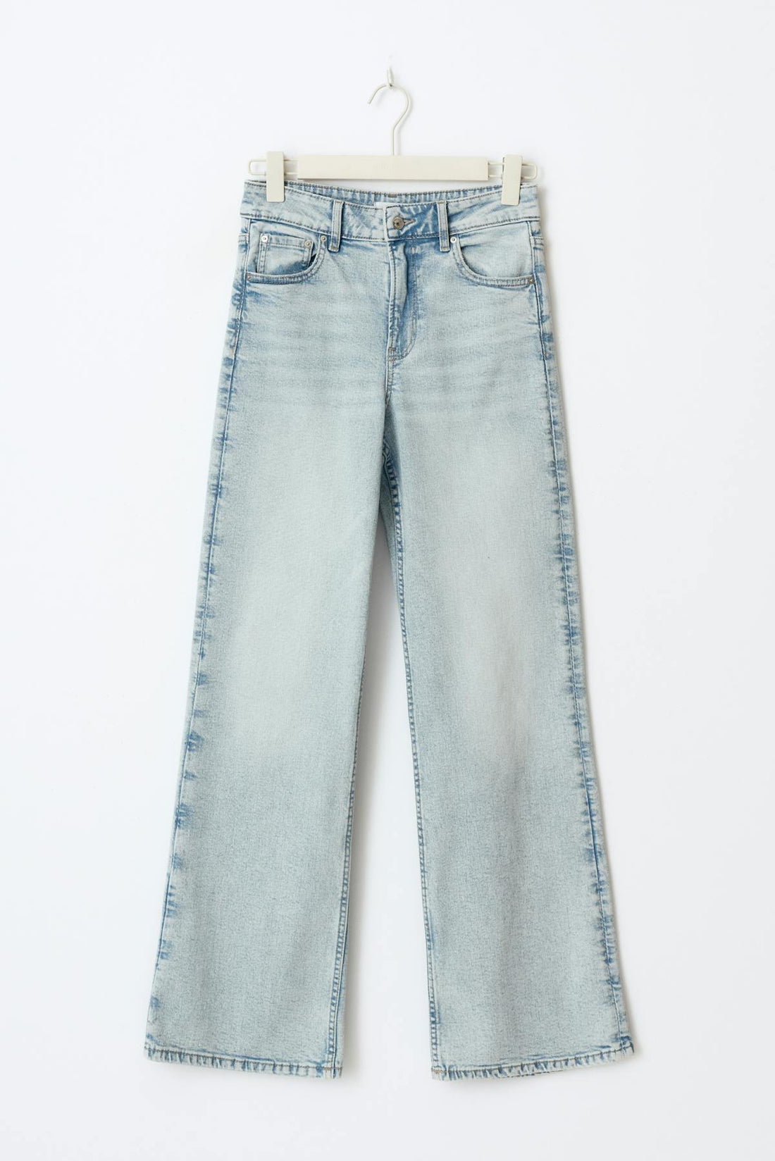 Comfy wide petite jeans - Bleu clair