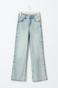 Comfy wide petite jeans - Bleu clair